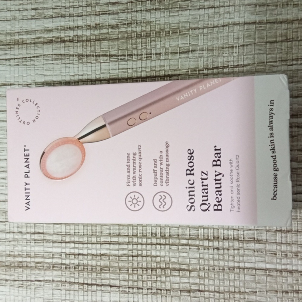 Vanity Planet Sonic Rose Quartz Beauty Bar